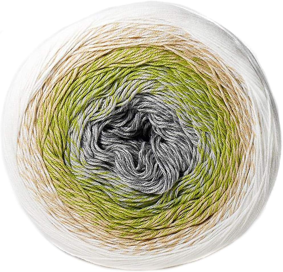 YarnArt Flowers Multicolor Cotton Yarn Rainbow Crochet Yarn Spring Summer Yarn Color Choice Hand Knitting (274, 1 Cake)