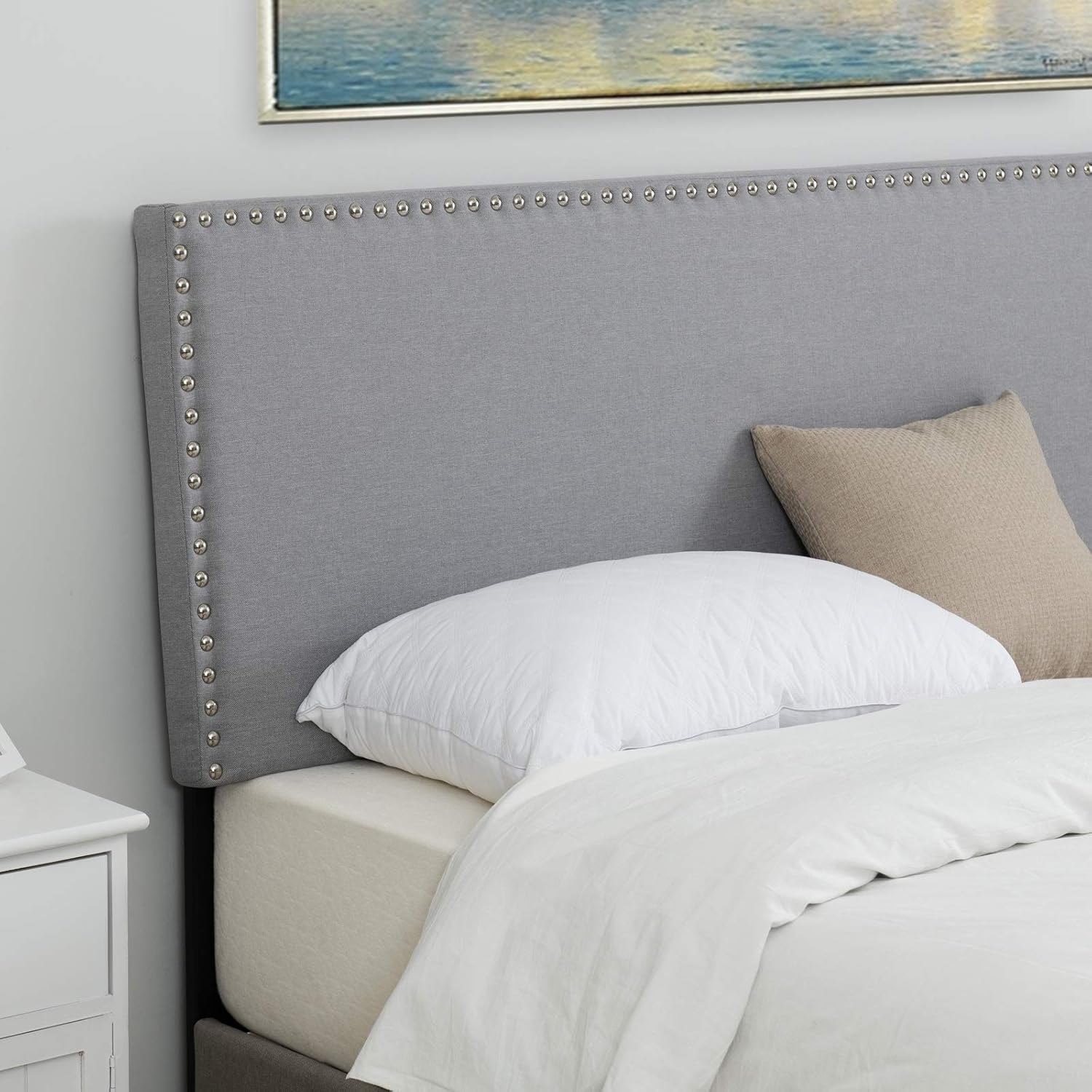 Best queen tufted headboard nailhead