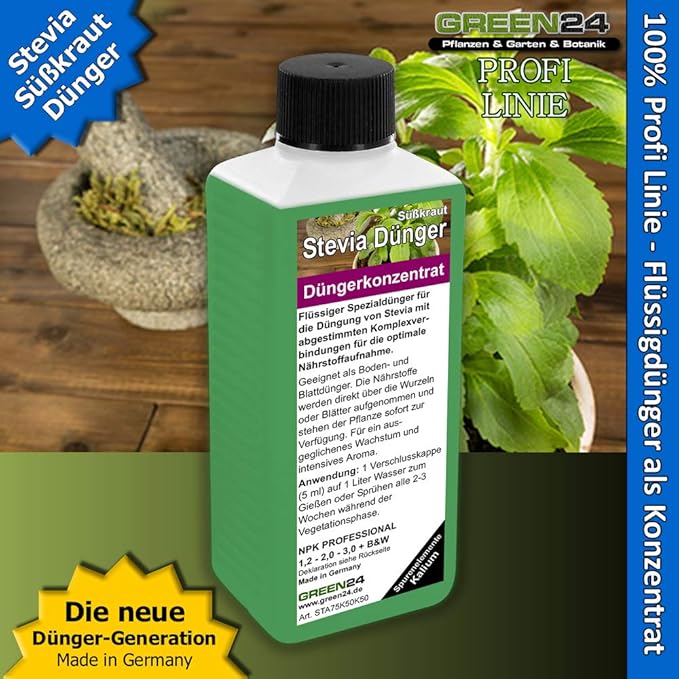 Stevia Fertiliser Sweet Herb Honeywort Fertiliser Premium - 
