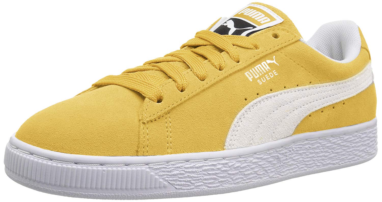 puma suede honey mustard