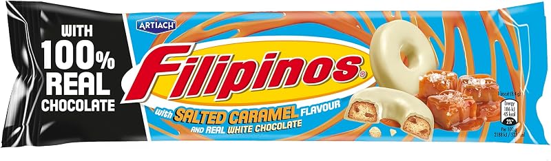 Filipino Choco Blanco Edição Especial de Caramelo Salgado 118g