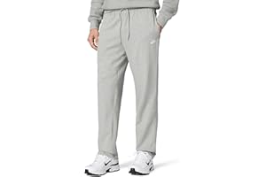 Nike Men's Sportswear Club Knit Open-Hem Pants
