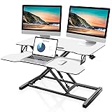 FITUEYES Height Adjustable Standing Desk 32” Wide