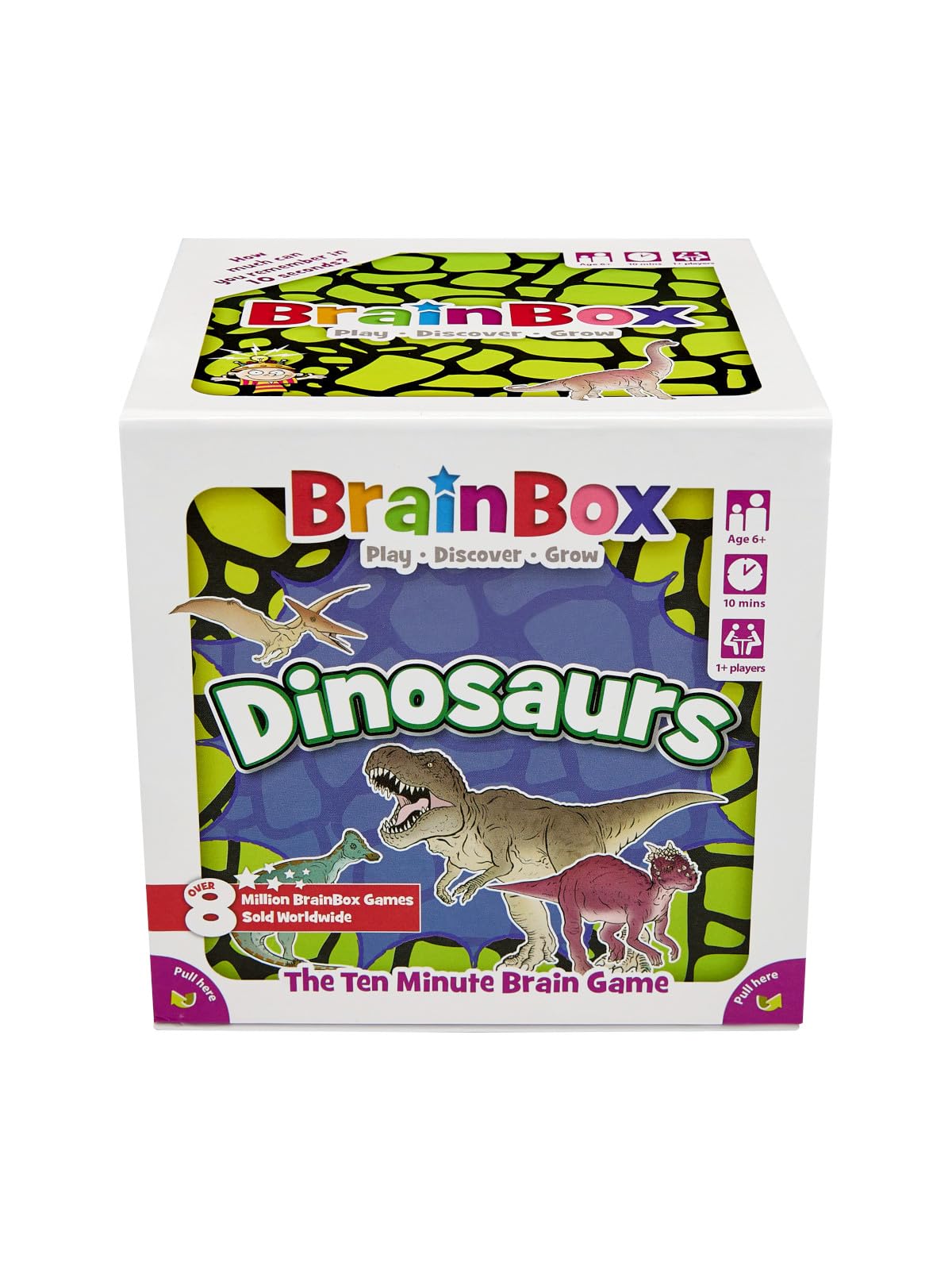 BrainBox Dinosaurs Refreshed Edition, 6+