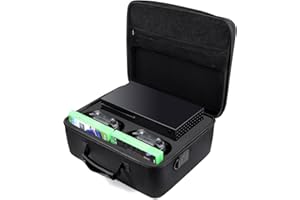 Diocall Hard Case Compatible with Xbox Series X,Protective Travel Case for Xbox Series X Console,Controllers,Games and Other Accessories
