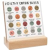 Calming Corner Desk Decor Counseling Office Must Haves Gifts for Mental Health Recovery Self Care Encourage Plaque Gifts Home Therapist Office Counselor Psychology Decorations