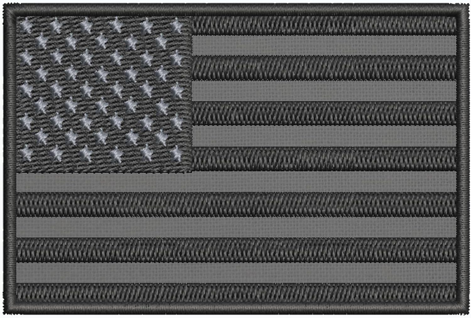 Mixed Media - American Flag Patch 3.5