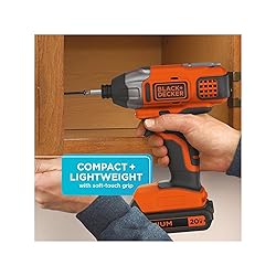 BLACK+DECKER 20V MAX* POWERCONNECT 1/4 in. Cordless
