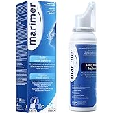 Saline Nasal Spray, 0.9% Isotonic Seawater for Daily Nasal Care, 3.38oz | Trusted French Nasal Care Brand, Drug-Free Daily Cleansing and Moisturizing
