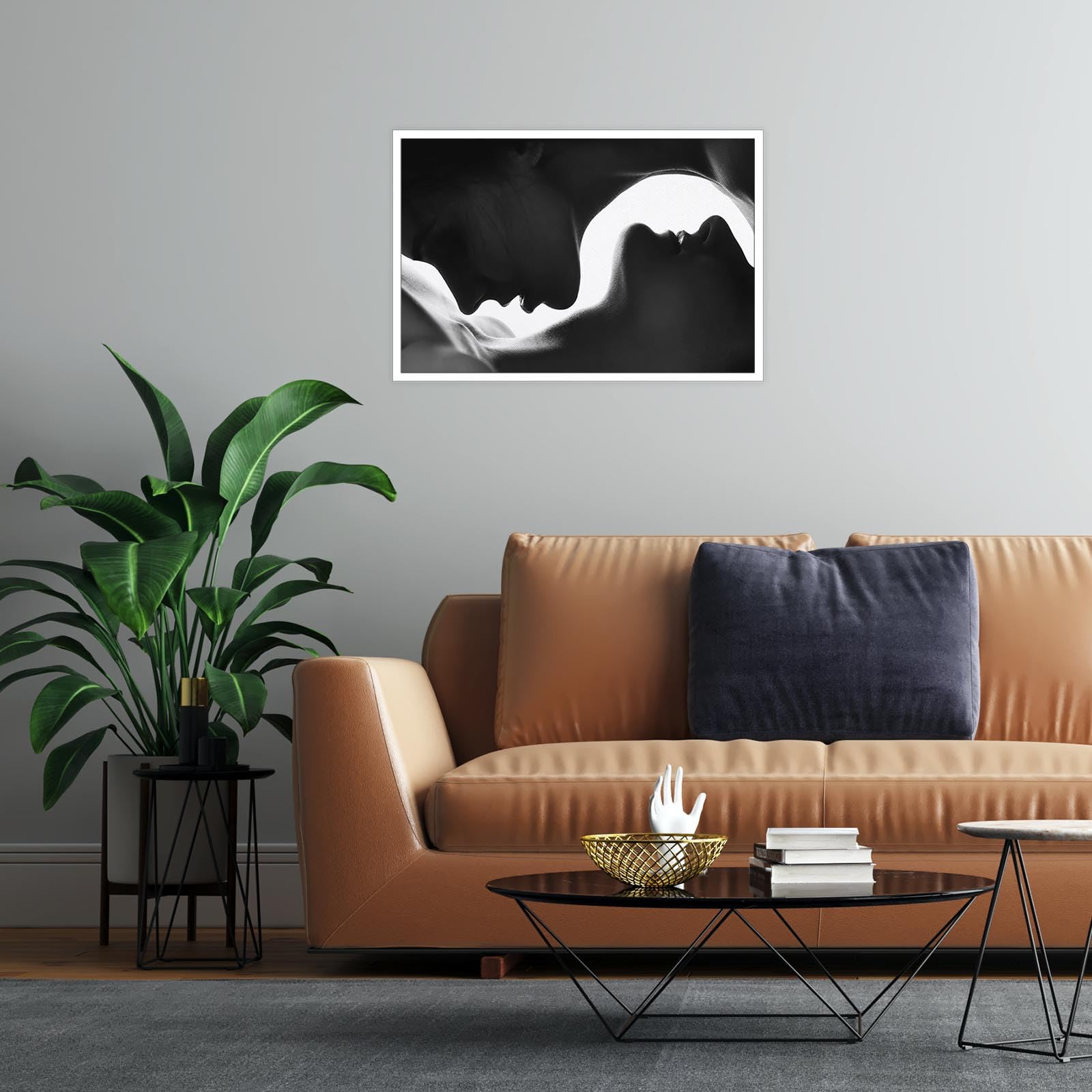 YAXZLWR Sexy Womans Nude Girl Wall