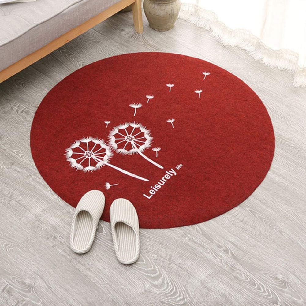 Zzyx Badematte Round Home Badezimmermatte Wohnzimmer Starke Langlebige