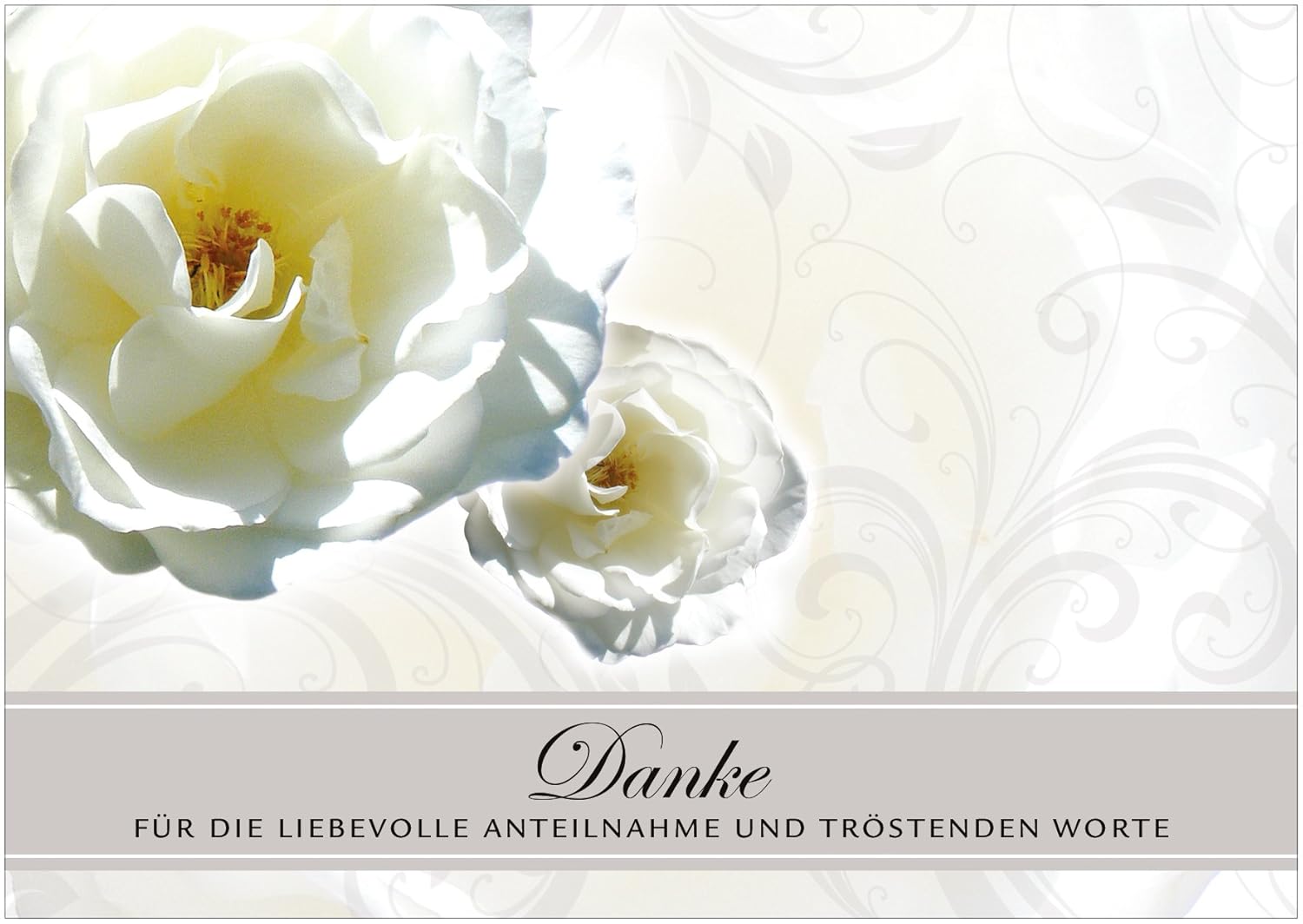 Condolence Card Thank You For The Loving Condolence And Comforting