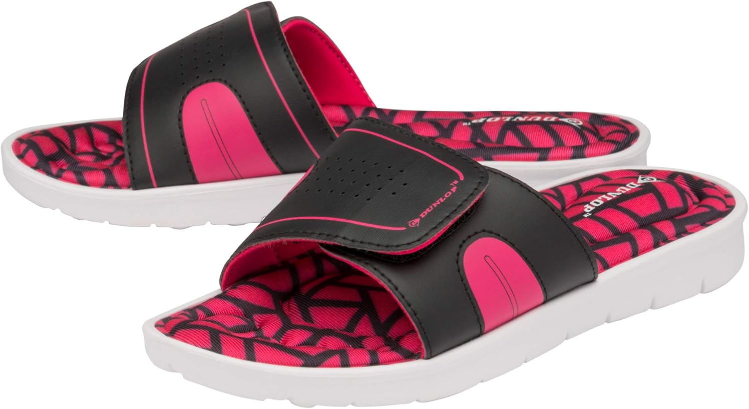 dunlop memory foam flip flops