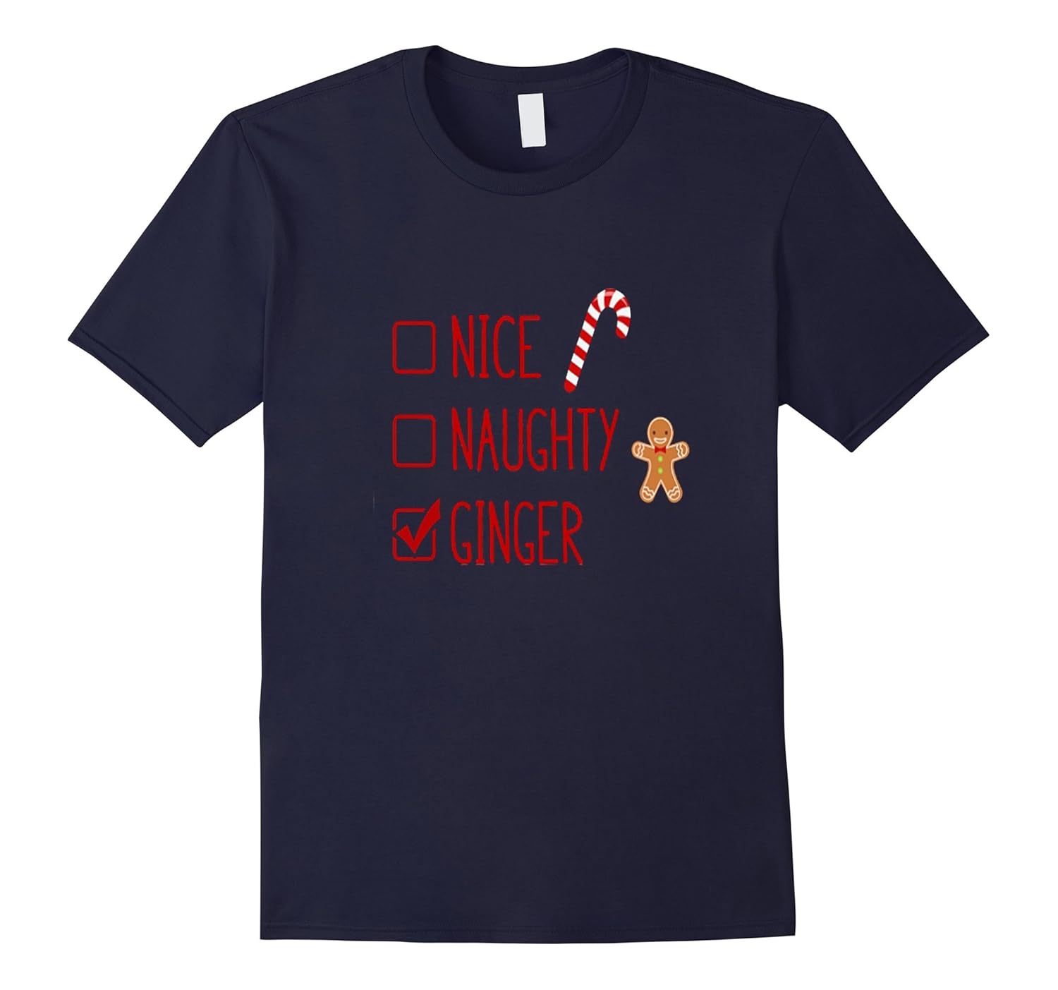 Nice Naughty Ginger T-Shirt-ANZ