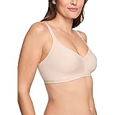 Warner's Womens Blissful Benefits Women's Underarm-Smoothing with Seamless Stretch Wireless Lightly Lined Comfort Bra