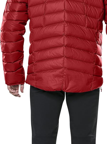 berghaus mens combust hydrodown insulated hooded jacket black