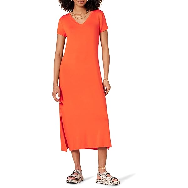Women's Chiffon Patchwork Dress Long-Sleeve V-Neck Solid Color Dress High  Waist A-Line Dresses Apricot One Size at Amazon Women's Clothing store