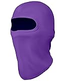 UNCO- Balaclava Face Mask, Purple Ski Mask for Men