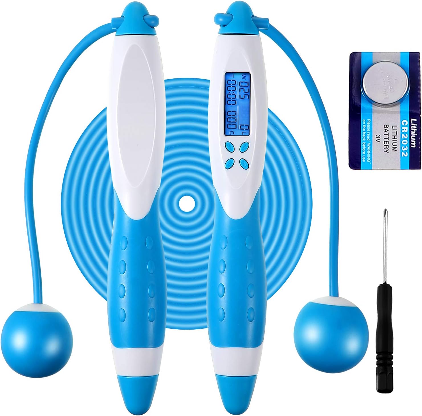 corda per saltare la corda per l'esercizio con contatore