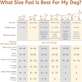 Amazon Basics Dog and Puppy Training Pads Regular 30 Pack Blue Leakproof 5-Layer view 4