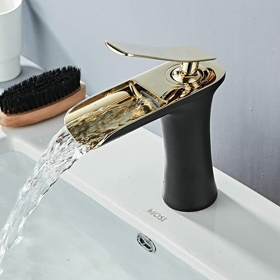 Leekayer de lavabo pour salle de bain Noir les dieux Lavabo cascade Mitigeur Leekayer de lavabo pour salle de bain Noir les dieux Lavabo cascade Mitigeur
