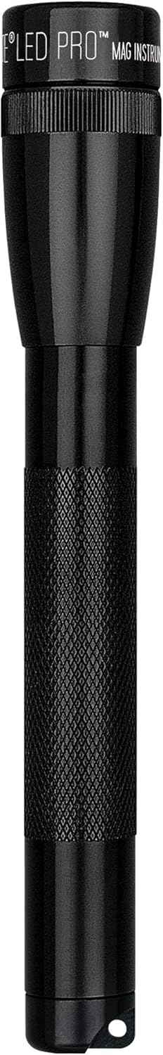 Maglite Mini PRO LED 2-Cell AA Flashlight with Holster Black - SP2P01H - Basic Handheld Flashlights - 