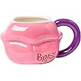 Silver Buffalo Bratz Ceramic 3D Sculpted Mug Featuring Bratz Lip Design, 20 Ounces