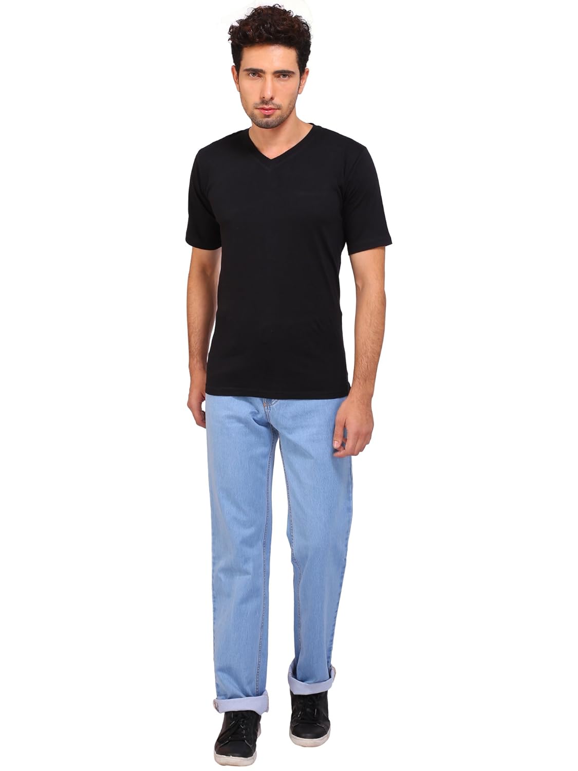 flags men's jeans silky denim (basic008ns)