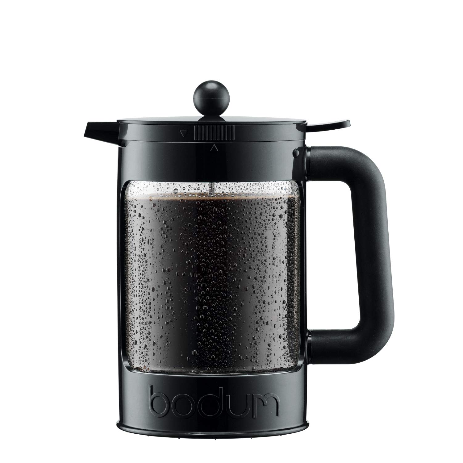 Bodum Bean Ice Coffee Maker, Black, plastic, black, 12.5x20x22.7 cm