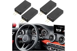 LAINLOY Car SRS Airbag Simulator Tester, 12V 2-Pin Airbag Bypass Resistor Testing Instrument, Car Airbag Inspection Tool, Auto Airbag Diagnostic Scanner Fault Finding Repair Tool for Truck SUV (4PCS)