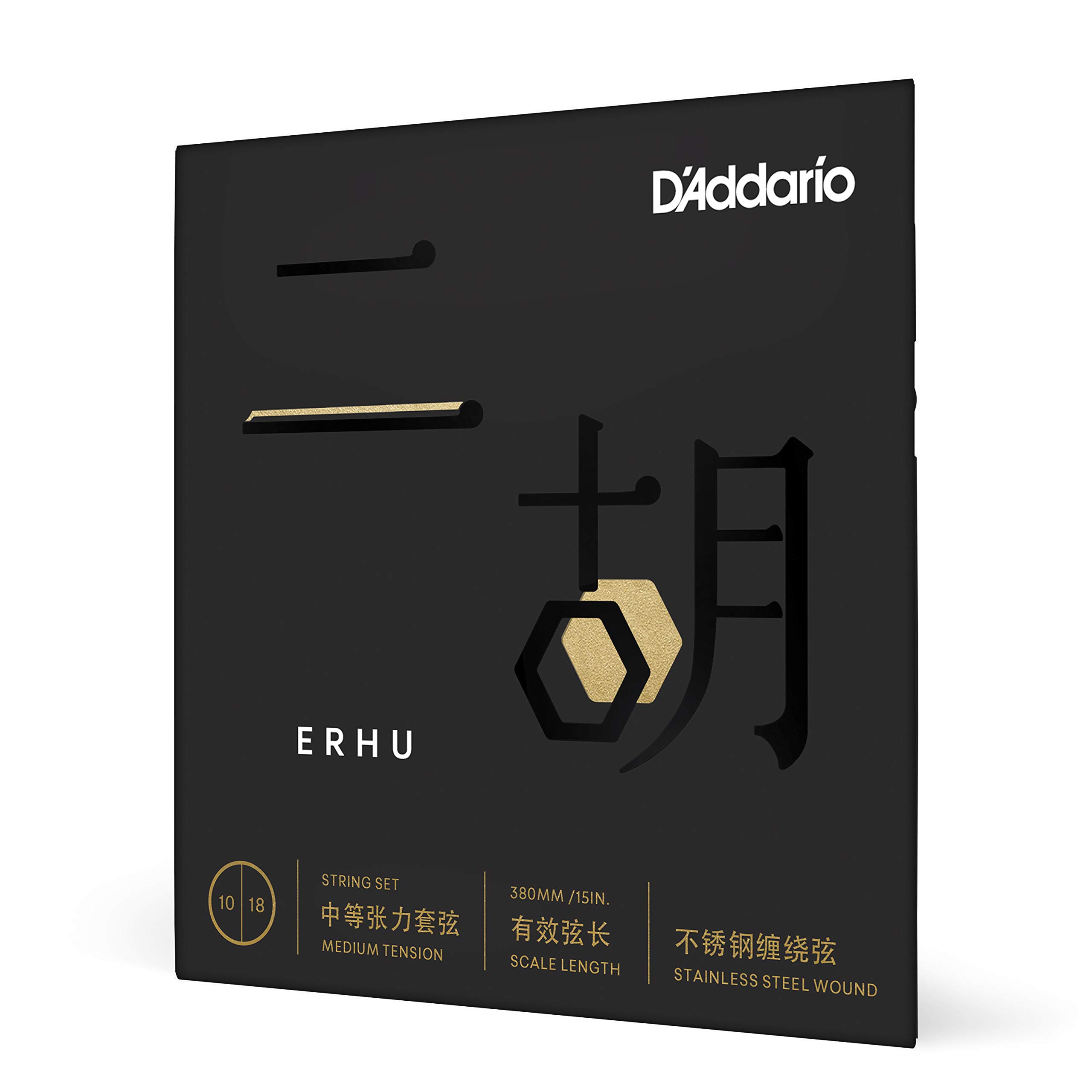 D'Addario ERHU01 Medium Tension 10-18 Erhu Strings