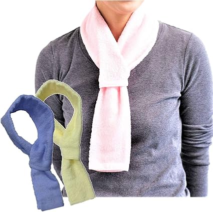 Amazon Mite 首に巻く マフラー タオル ミーテ するっとタオル お得な 3本組 ピンク イエロー パープル 結ばず 巻ける タオル 汗拭き Uv 日焼け防止 スポーツ ガーデニング 農作業 ウォーキング ランニング アウトドアレジャー 防災 男女兼用 ミーテ 冷却タオル