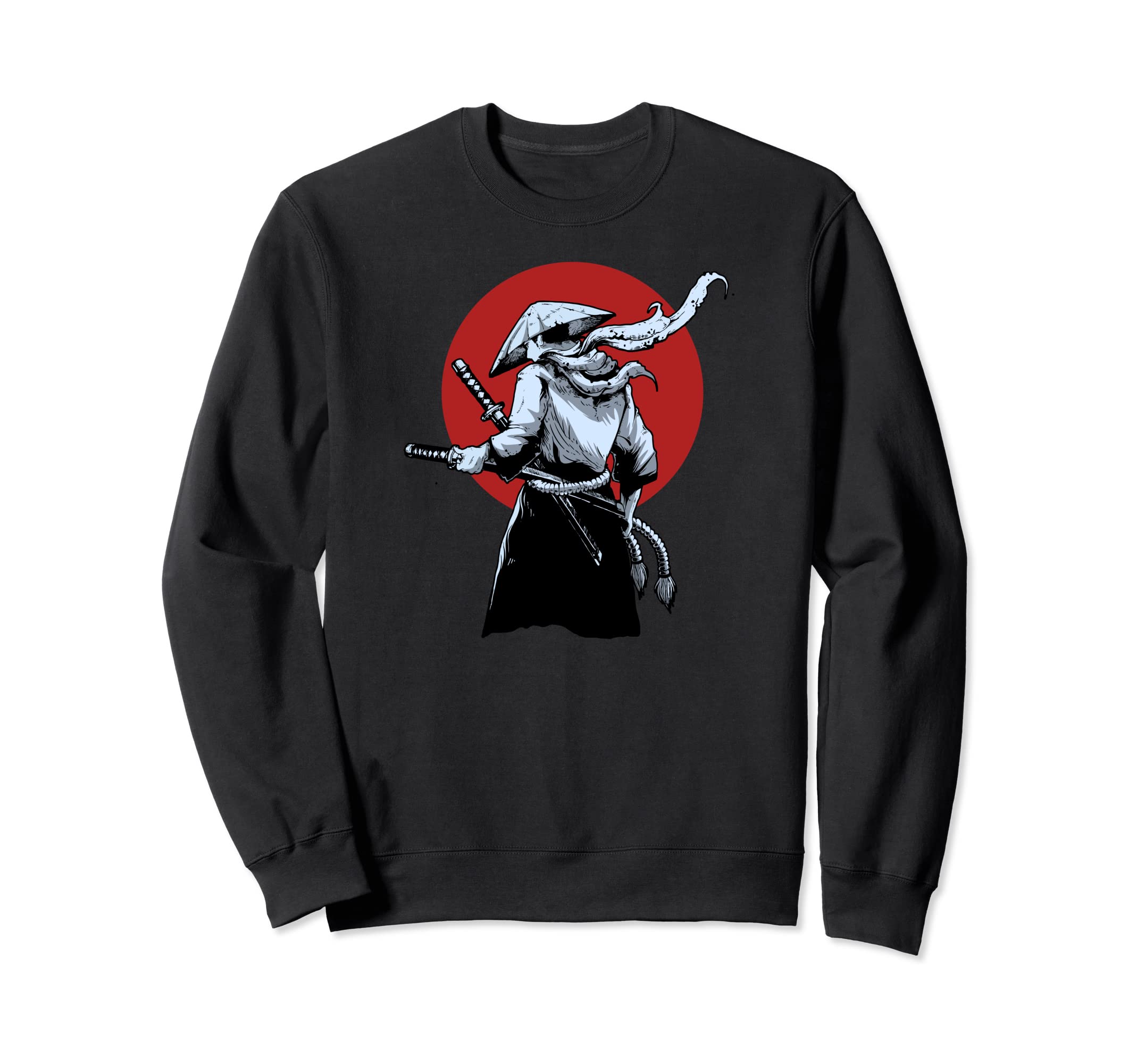 Samurai Warrior - Sword Art Japanese Fighter Katana Sweatshirt — image 1
