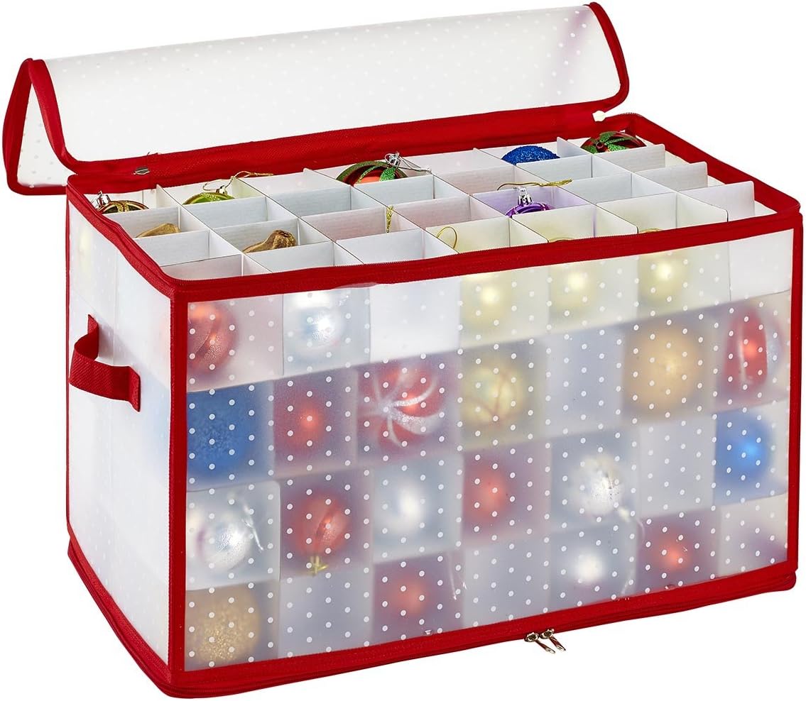 Kennedy Home Collections Christmas Ornament Storage Box (Storage for 112)