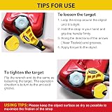 Toolwiz Rubber Strap Wrench Set 2-Pack 6 and 4 Inch Flexible Grips view 8