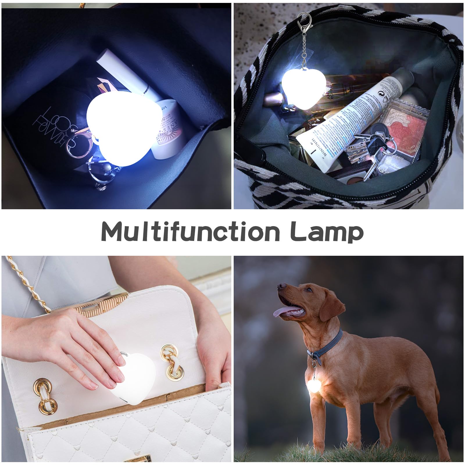 Cynlsum Purse Light Handbag Light with Automatic Sensor Bed Lamp Gift Ideas Purse Must Haves Accessories for Women