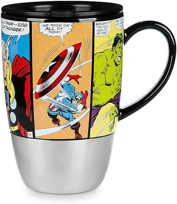 Marvel Avengers Travel Mug Amazon.co.uk Kitchen & Home