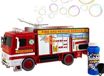 bubble fire truck