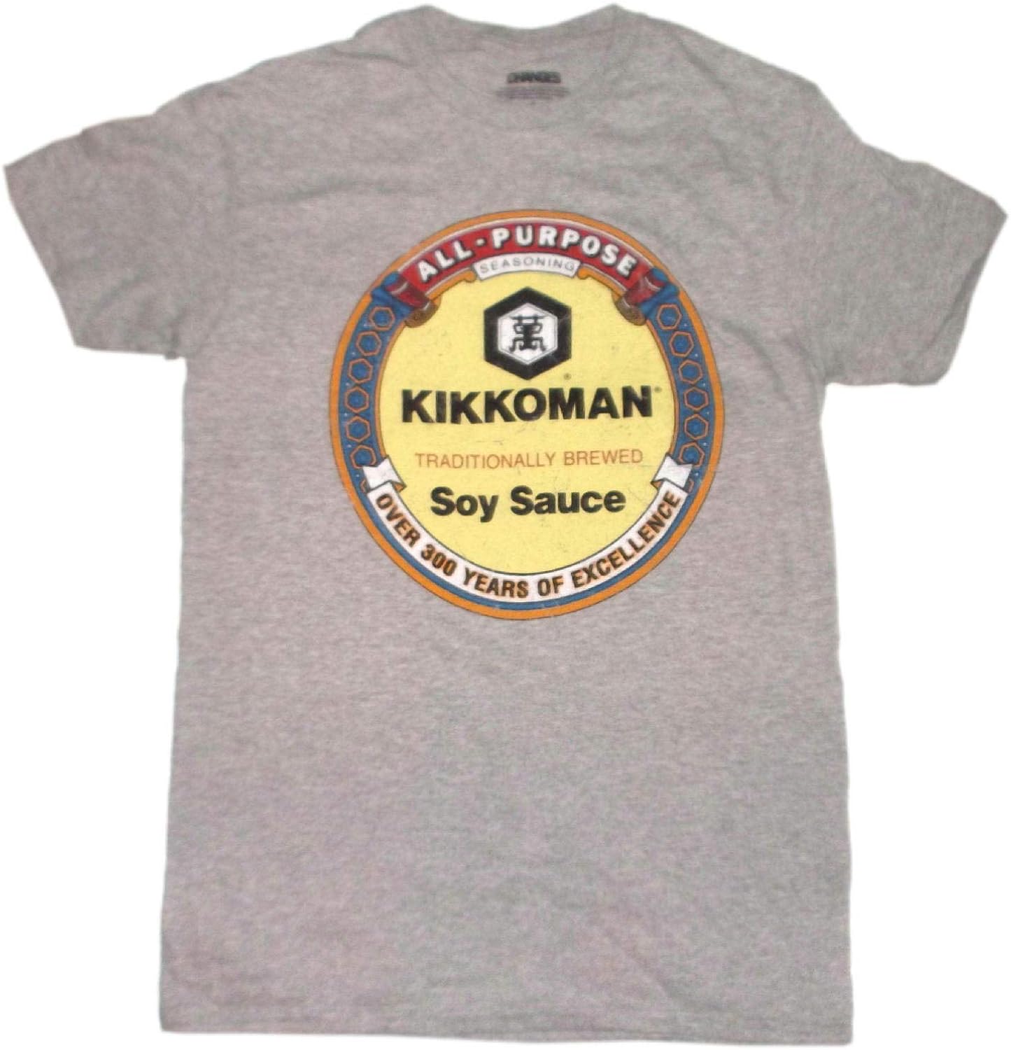 Amazon キッコーマン Tシャツ Kikkoman Soy Sauce 正規品 亀甲萬 企業ロゴ Tシャツ カットソー 通販