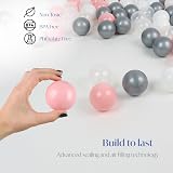 DIVCHI Playballs Soft Pit Balls 200Pcs Multicolor 6cm BPA Lead Free view 5