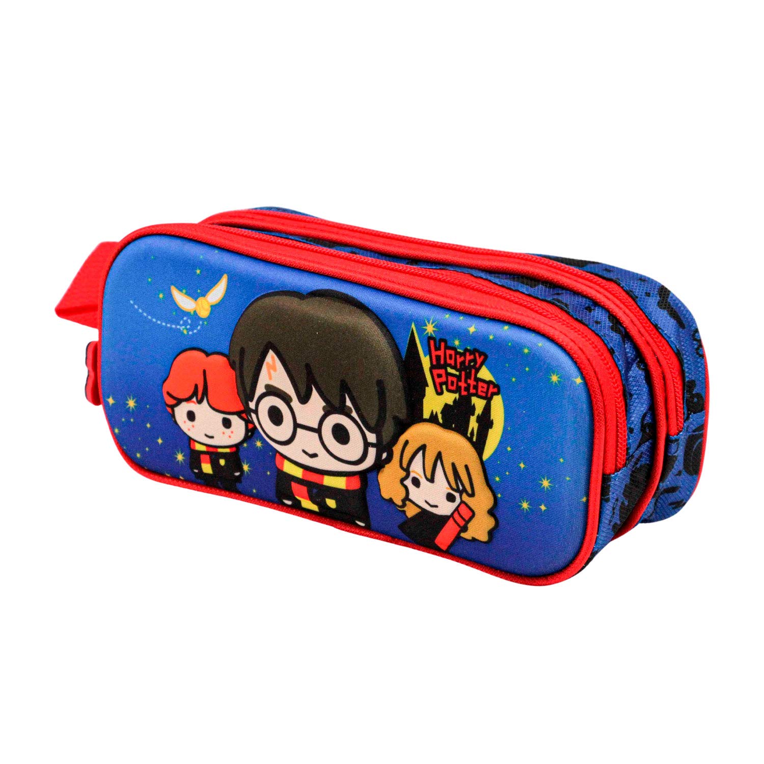 KARACTERMANIA Harry Potter Castle-3D Double Pencil Case, Multicolour