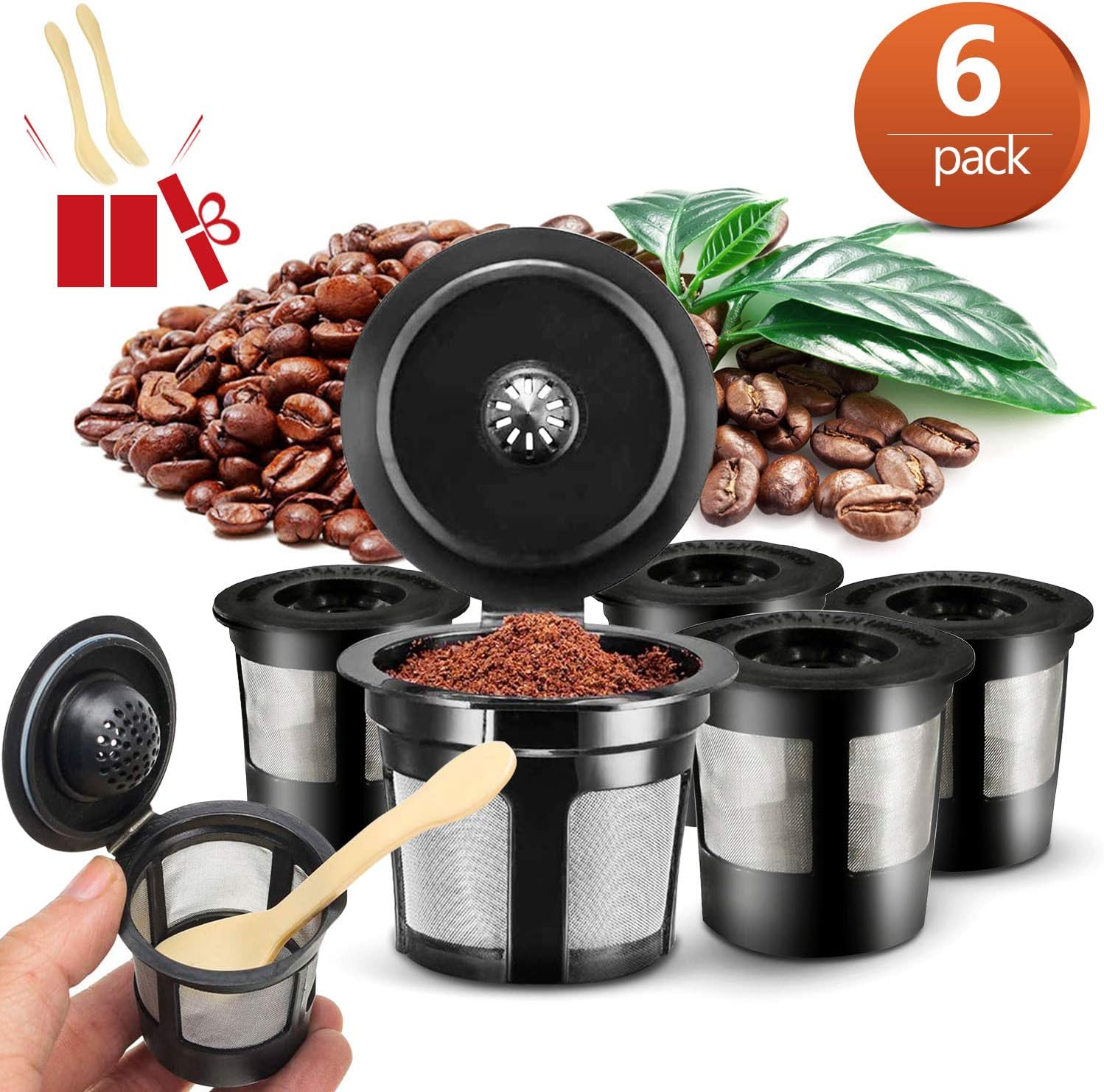 tazza k riutilizzabile per keurig 2 0