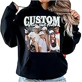 Famiheart Custom Hoodies Design Your Own, Shirt Portrait From Photo, Valentines Customized Gifts For Boyfriend 2024