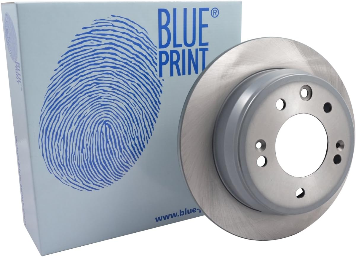 Blue Print ADG043132 Brake Disc Set (2 Brake Disc) rear, full, No. of
