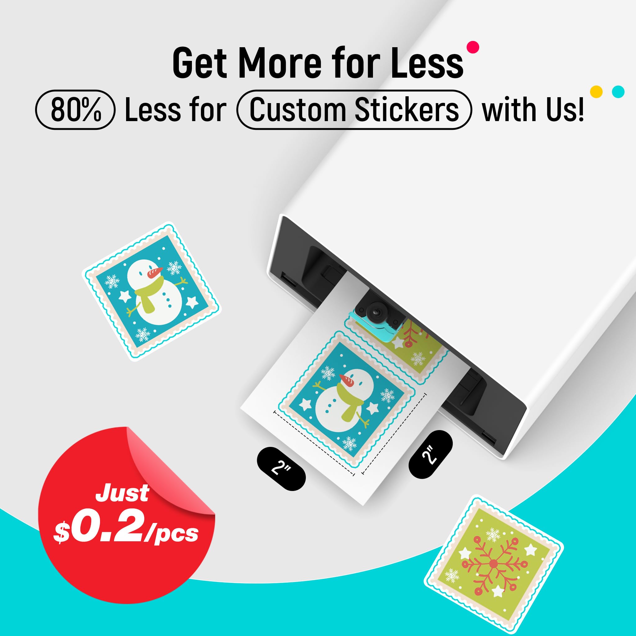 Liene PixCut S1 Color Sticker Printer & Cutting Machine - All-in-One Sticker Maker for DIY Crafts, Custom Labels & Gifts. Thermal Dye-Sublimation Photo Printer, 300 DPI, Precise AI Auto-Cutting