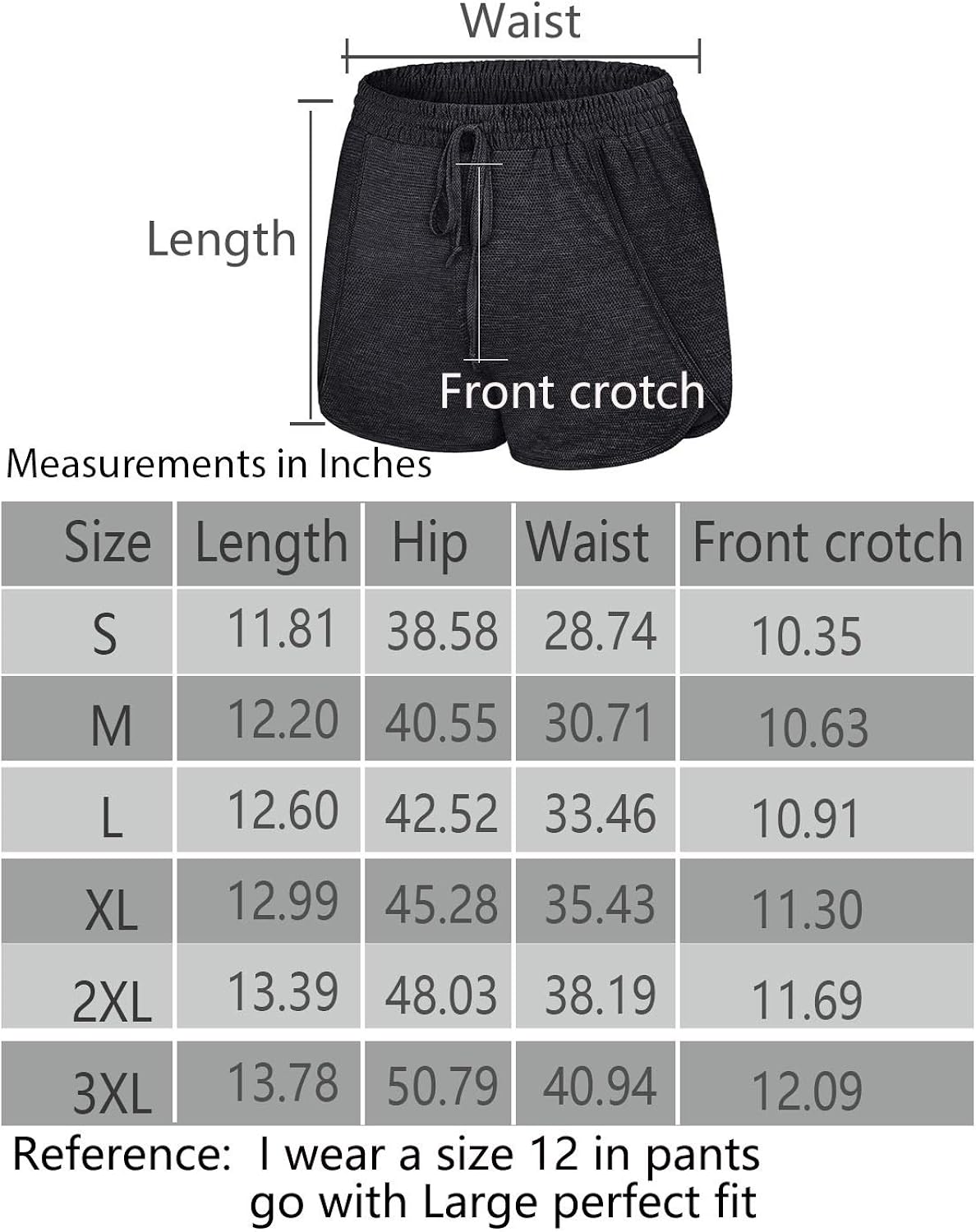 Blevonh Women Yoga Running Shorts 2 in 1 Workout Athletic Shorts with Pockets S-3XL: Clothing