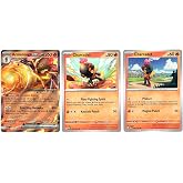 Armarouge ex 027/182 - Paradox Rift - Double Rare - Pokemon 3 Card Lot