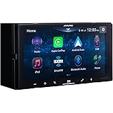 Alpine iLX-W670-M Digital Multimedia Receiver with CarPlay, Android Auto and Maestro Compatibility and SWC Adapter