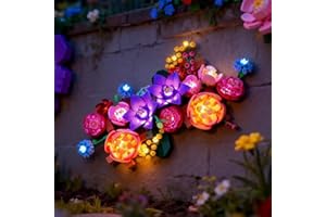 BRIKSMAX 2.0 Light Kit Compatible with Lego The Botanical Collection Flower Wall 11503 Building Sets - Original LED Lighting 