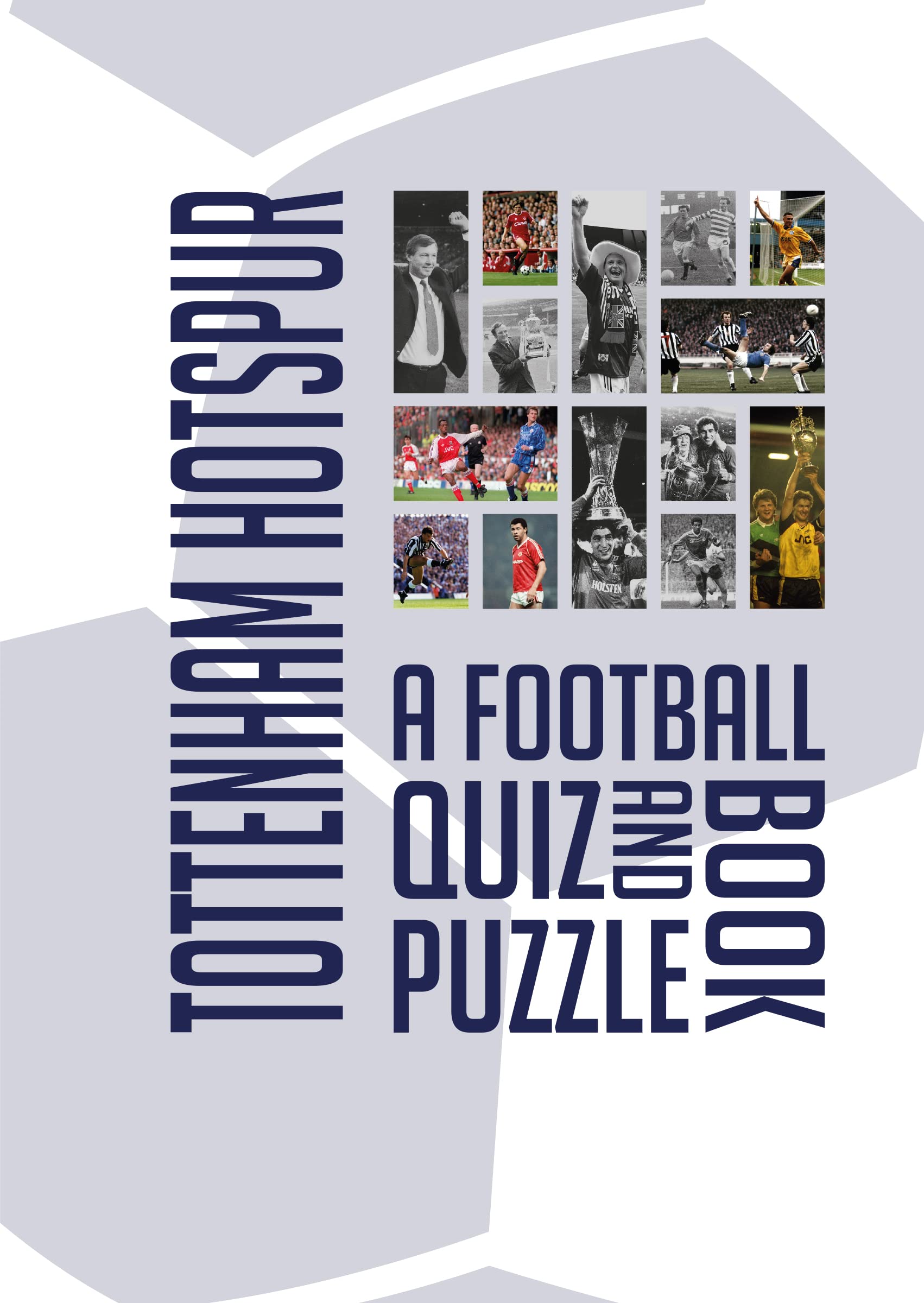 Signature gifts Last Minute Gift - Football Quiz and Puzzle Book - Questions Crosswords Sudoku and More - Personalise After Receiving with Message and Photo Upload - (Spurs)